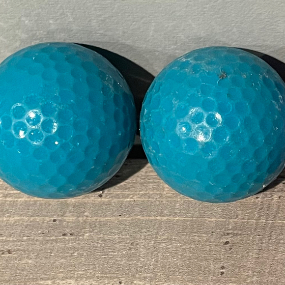 Putt-Putt Miniature Golf Balls 8 Turquoise Lavender Orange Red Yellow - Picture 5 of 5